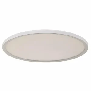 Online Panneau LED Slim rond effet RGBW Ø42 cm blanc Éclairage De Magasins