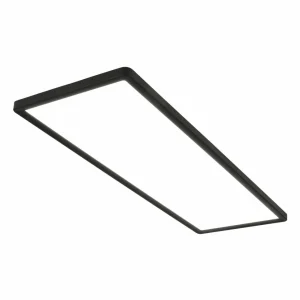 Cheap Panneau LED Slim 58x20 cm on/off 4 000 K noir Éclairage De Magasins