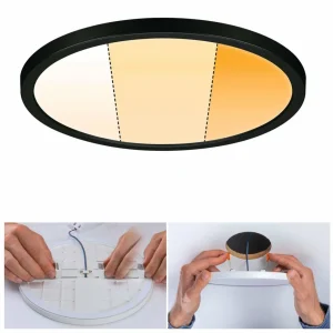 Cheap Areo Panneau dimtowarm rond noir Ø23cm Éclairage De Bureau