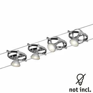 Cheap Cardan système câble 4l. chrome mat/chrom Éclairage De Bureau
