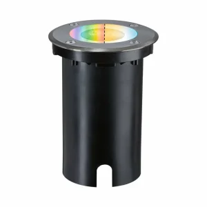 Store LED luminaire encastré dans le sol Floor, rond, RGBW, ZigBee LED Éclairage Extérieur Professionnel
