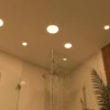 Store panneau LED Veluna 3 000 K rond 7,5 cm Éclairage De Magasins