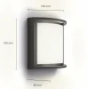 Clearance Applique d'extérieur LED Samondra UE Éclairage Extérieur Professionnel
