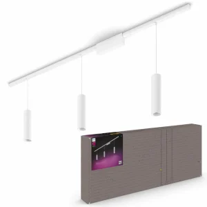 New Perifo Rail, 3 suspensions à LED, blanc Éclairage De Bureau