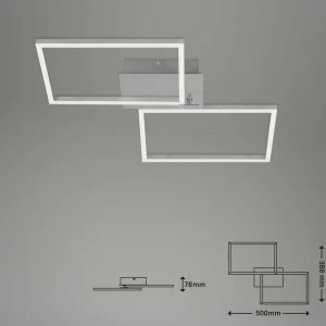 Online Plafonnier LED Frame S, dimmable, CCT, 50x38,8 cm Éclairage De Bureau