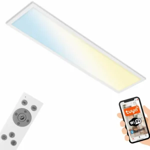 Online Plafonnier LED Piatto S dimmable CCT blanc 100x25cm Éclairage De Bureau
