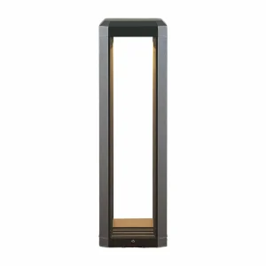 Store Potelet LED Fery en anthracite, 50 cm Éclairage Extérieur Professionnel