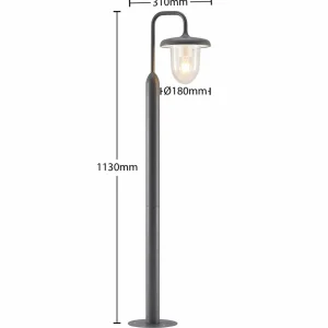 Flash Sale Larkumi borne lumineuse à douille E27 Éclairage Extérieur Professionnel