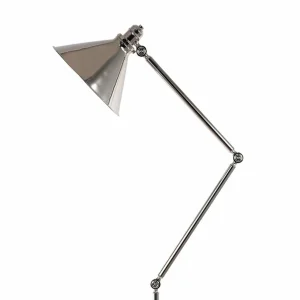 Cheap Provence - lampadaire hauteur réglable nickel poli Éclairage De Bureau
