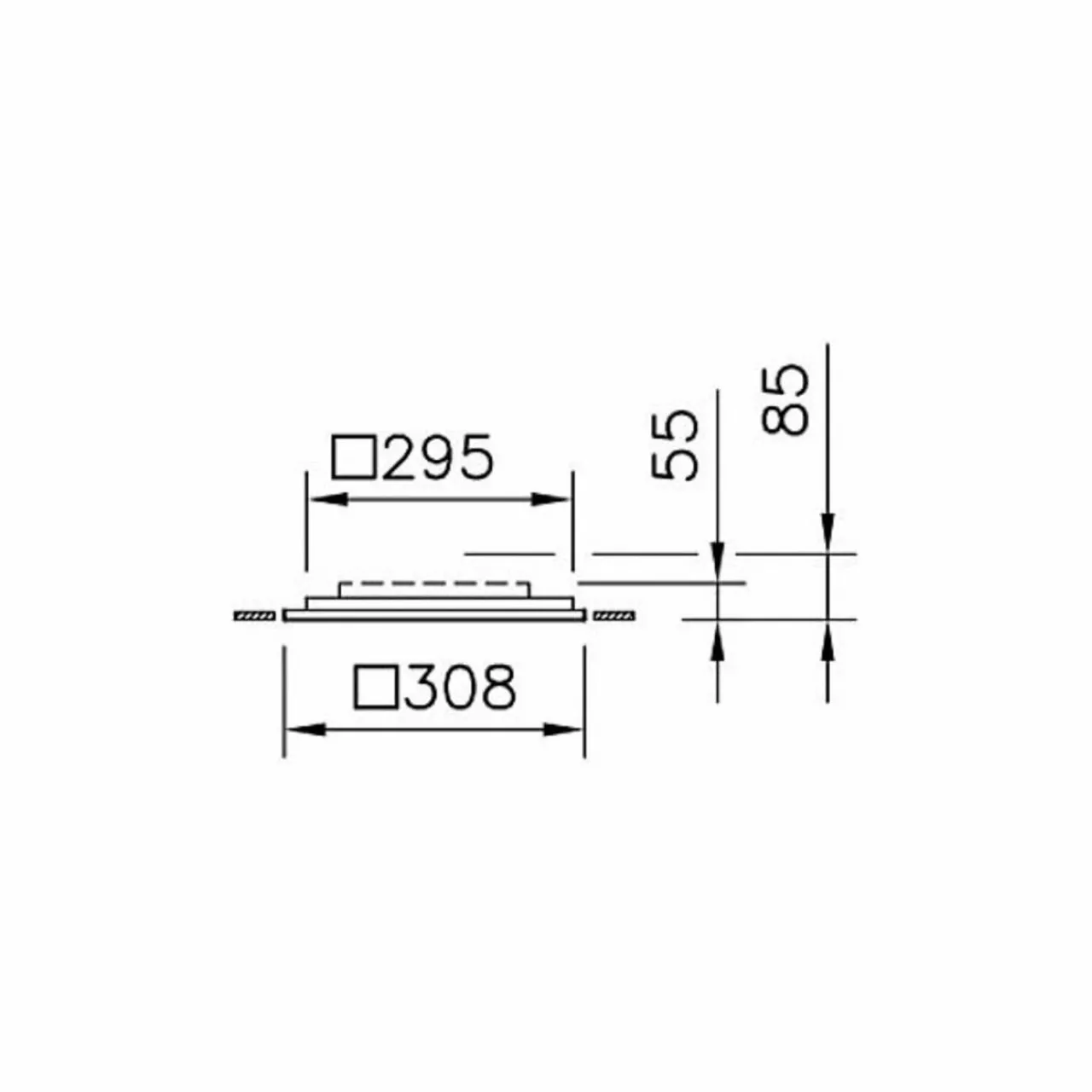 regent_dime_office_plafonnier_cm_w_k_2-3.webp Discount Regent Dime Office plafonnier 36,6 cm 12 W 4 000 K Éclairage De Magasins