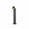 Cheap Borne lumineuse LED R-Cube 70, anthracite, aluminium, hauteur 70 cm Éclairage Extérieur Professionnel