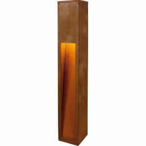 Store Rusty Slot 80 borne lum. LED, hauteur 80 cm Éclairage Extérieur Professionnel