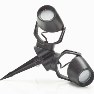 Store Spot à piquet Minitommy-EL 2 lampe CCT noir/givré Éclairage Extérieur Professionnel