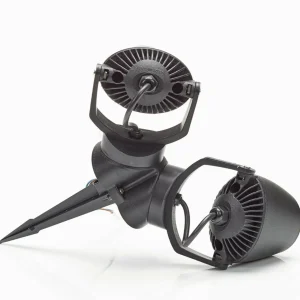 Store Spot à piquet Minitommy-EL 2 lampe CCT noir/givré Éclairage Extérieur Professionnel