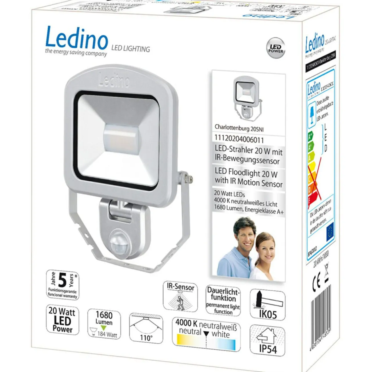 spot_charlottenburg_sensor_argent_w_k_0.webp New Spot Charlottenburg Sensor argent 20W 4.000K Éclairage Extérieur Professionnel