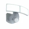 Outlet Spot LED mural d'extérieur Arc avec capteur, blanc Éclairage Extérieur Professionnel