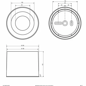 Shop Spot pour plafond LED ALG54, Ø 21,3 cm anthracite Éclairage De Magasins