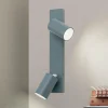 Store Spot pour plafond Penn, vert clair, longueur 35 cm, acier/aluminium Éclairage De Bureau