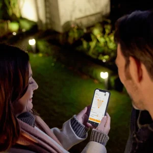 Store GL 80 C Borne lumineuse LED, Bluetooth smart, anthracite Éclairage Extérieur Professionnel