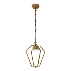 Cheap Suspension d’ext. LED Gemstone 3452 laiton/opale Éclairage Extérieur Professionnel