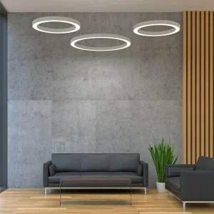 Discount Suspension LED Cerchio DALI 940 154,4W up/down Ø80cm Éclairage De Magasins