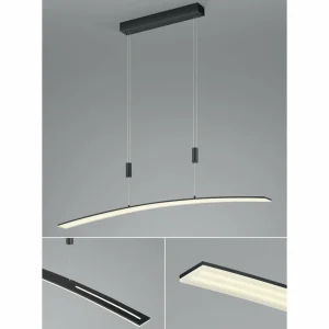 Best Suspension LED Dual avec télécommande CCT noir Éclairage De Bureau
