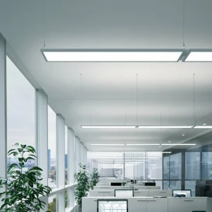 Discount Suspension LED IDOO pour bureaux 49 W, blanche Éclairage De Magasins