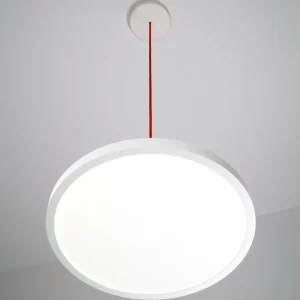 Store Suspension LED VIVAA 2.0 VTL Ø45cm câble rouge CCT Éclairage De Magasins