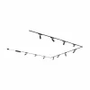 Store Système de lampes sur rail 48V Lumaro,spots,11 lampes.noir,Ø4cm,intensité Éclairage De Bureau