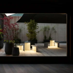 Store Empty 4136 lampe d’extérieur en béton, 55 cm Éclairage Extérieur Professionnel