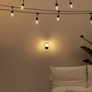 Store applique d’extérieur LED Elpas RGBW, noire Éclairage Extérieur Professionnel